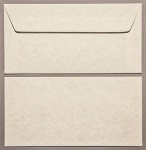 Parchment Natural DL - 110 x 220mm Envelopes - Peal & Seal Tape